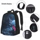 thumbnail image 3 of Fotbe Heart Axolotl Set Escolar 3 en 1 para Niños - Mochila Duradera con Lonchera Aislante y Estuche para Lápices - Mochila Escolar para Niños y Niñas, 3 of 7