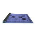 thumbnail image 2 of Ahgly Company Indoor Rectangle Abstract Blue Contemporary Area Rugs, 4' x 6', 2 of 4