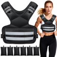 thumbnail image 1 of Chaleco pesado IOKI ajustable de 5 a 8 kg para mujeres y hombres, 1 of 8