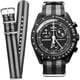 thumbnail image 1 of wonima11 Watch Band for Omega X Swatch Moonswatch Watch Strap Speedmaster 20MM Quick Release Rubber Watch Strap Replacement, 1 of 1