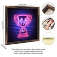 thumbnail image 2 of MVP Trophy Award Wooden Sign Wall Plaque - Vintage Art Decoration, Wall Decoration - Ideal Gift For Home Decoration, Living Room, Bathroom, Bedroom, Garden, Dining, Bar, Cafe, Festival Party Decor, 2 of 7