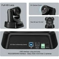 thumbnail image 2 of 3X PTZ Camera USB Video Conference Camera Full HD 1080P Optics Zoom 128-Degree Wide-Angle for Business Meeting Live Streaming Church Education by TONGVEO USB 3x Zoom, 2 of 7