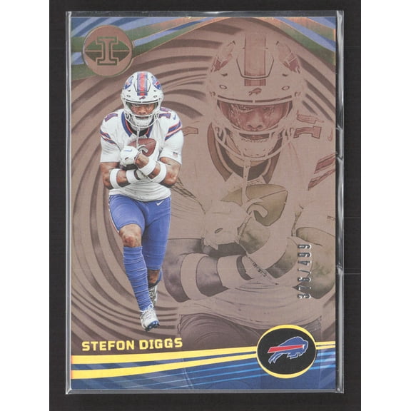 2024 Panini Illusions Stefon Diggs #12 376/499 Buffalo Bills Football Card Buffalo Bills NFL Football Trading Card