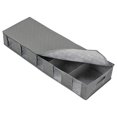 thumbnail image 2 of Organizador De Ropa Plegable Para Debajo De La Cama, Bolsa De Almacenamiento Con Divisores Ajustables, Con Asa Reforzada, Cierre De Cremallera, Ventana Transparente Advancent HA023467-00, 2 of 7