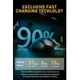 thumbnail image 5 of DAREU A950pro 4K Wireless Gaming Mouse:55g Ultra-Lightweight,4KHz Polling Rate,PAW3395 Optical Sensor,26K DPI,6 Programmable Buttons,Support 15min Fast Charging &Tri-mode Connection (Black), 5 of 9