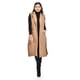 thumbnail image 5 of Chaleco largo con cinto Roman Fashion /Juvenil, 3018 (Cafe) cafe M, 5 of 5