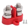 thumbnail image 2 of Dual Terminal Stud, M10 3/8in DC 48V Durable Power Junction Stud Post  For Boats For Trucks For Cars, 2 of 8