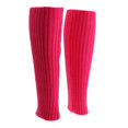 thumbnail image 1 of Sonducket Calentadores de piernas de punto cálido de invierno para mujer, mallas de ganchillo, calcetines para botas de baile, rosa Type3, 1 of 1
