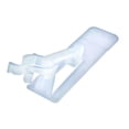 thumbnail image 1 of Light Clips Dyno Commercial All-N-1 de plástico blanco, paquete de 100, 1 of 2