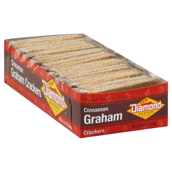 Diamond Bakery Cinnamon Graham Crackers, 9.5 Oz.