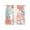 Multi, variant on Ocean Coral Sheer Curtains 72 Inch Length 2 Panels Set, Abstract Boho Gradient Coastal Polka Dots Voile Window Treatment Rod Pocket Curtains Sheers Drapes for Bedroom/Living Room/Kitchen 52"x72"x2