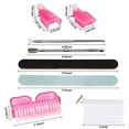 thumbnail image 7 of Nail Remover Tools Kit with Nail Clips,100ml Nail Polish Remover Bottle, 500 Nail Remover Cotton Pad,Nail Brush,Cuticle Pusher,Cuticle Peeler,Buffer Block 100/180 Nail File, 7 of 7