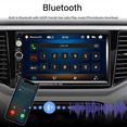 thumbnail image 3 of Podofo Car Stereo Double Din Car Radio 7 Inch MP5 Player with HD Touch Screen Digital Display Bluetooth Multimedia Support PhoneLink USB SD Aux Backup Camera, 3 of 8
