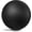 Black, variant on Anti-Burst Slip Resistant Stability Ball - Swiss Ball for Gym & Physical