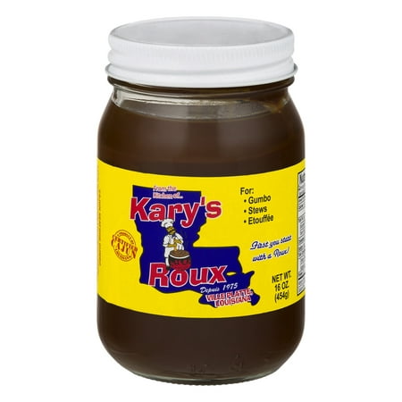 (3 Pack) Kary's Roux, 16 oz (Best Store Bought Roux For Gumbo)