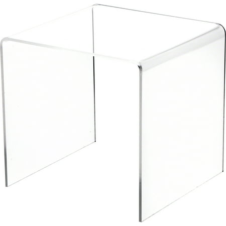

Plymor Clear Acrylic Square Display Riser 6 H x 6 W x 6 D (1/8 thick) (2 Pack)
