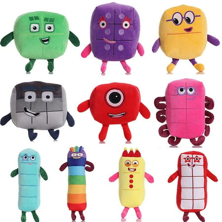 Numberblocks Plush Doll Digital Building Block Toy Children's ...