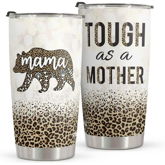 Mothers Day Gifts - Birthday Gifts for Mom Nana & Mothers Day Gifts From Daughter Son - Mom Gifts Mother''s Day Christmas Gifts For Women Mom Grandma - Stainless Steel Bear 20oz Tumbler