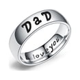 thumbnail image 3 of Jumpingount Parejas Familia Madre Papá Hijo Hija Amor Familia Brillante Navidad Mano Joyería Regalo Ropa, zapatos y accesorios Miscelánea PAPÁ Talla 6, 3 of 6