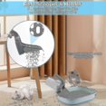 thumbnail image 3 of Cat Litter Scoop, Upgraded Cat Litter Scoop With Holder Litter Shovel With Bag And Waste Can Cat Scooper, 3 of 5