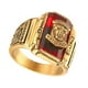 thumbnail image 1 of Anillo Masculino Yinane Vintage Cráneo Acero Inoxidable, 1 of 8