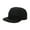 Black, variant on Multiuse Flat Brims Baseball Caps Soft Padded Hat For Various Outdoor Activity