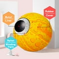 thumbnail image 3 of Kuangmi Cheese 29.5'' Rubber Basketball No. 7 Cute Fashion Street Ball, Graduation Ultimate Gift, 3 of 6