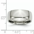thumbnail image 2 of Stainless Steel 8mm Polished Band, 2 of 11