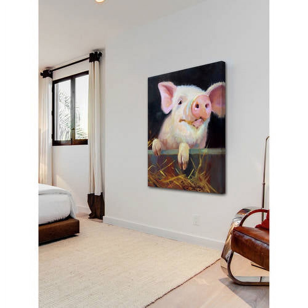 Marmont Hill "Farm Club II" Painting Print on Wrapped Canvas