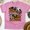 Azalea, variant on Cowboy Skeleton Halloween Shirt Spooky Graphic Tee with Pumpkins and Ghost, Ash, Size L