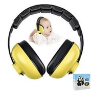 (Yellow) - Baby Ear Protection, Earmuffs Infant Hearing Protection Comfortable and Adjustable Noise Cancelling Headphones for Babies, Toddlers & Infants Baby Headphones Noise Reduction