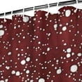 thumbnail image 3 of Red Christmas Snow Pattern Shower Curtain 72"x84" ,Bathroom Decorative Shower Curtains Set with 12 Hooks,Modern Waterproof Washable Shower Curtain, 3 of 6