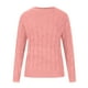 thumbnail image 4 of Pntutb Moda Mujer Otoño e Invierno Casual Botón Cuello Redondo Manga Larga Color Sólido Suéter tops Blusa Pntutb Pntutb-3461, 4 of 8