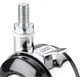 thumbnail image 3 of 4 Pieces Swivel Castors For Furniture, M6 / M8 Chair Trolley Threaded Casters With Brake Zinc Alloy Casters, For Bedside Cabinets, Folding Tables, 1.5, 3 of 5