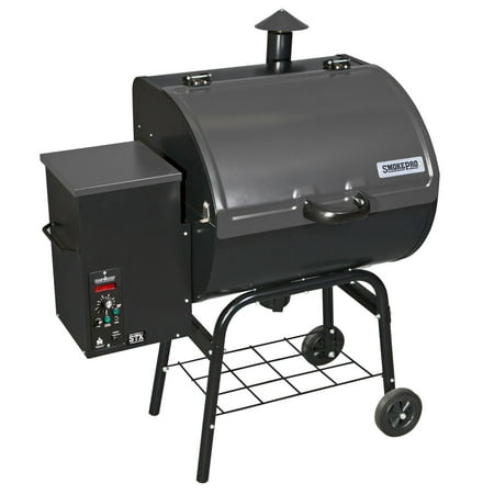 Camp Chef SmokePro STX Wood Pellet Outdoor BBQ Grill and Smoker, Black | (The Best Pellet Grill)