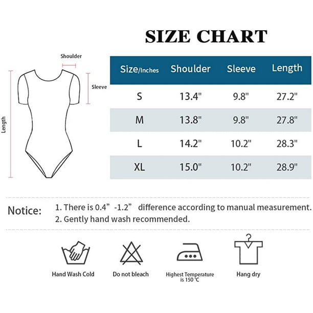 Womens Bodysuit Tops Short Sleeve Bodysuit for Women Basic