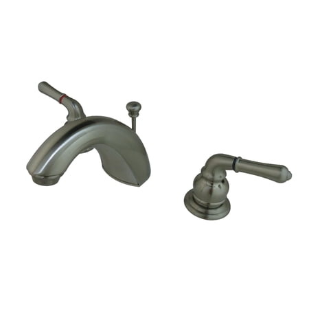 Condition photo showing New/Like New for kingston brass fb958 widespread bathroom faucet brushed nickel