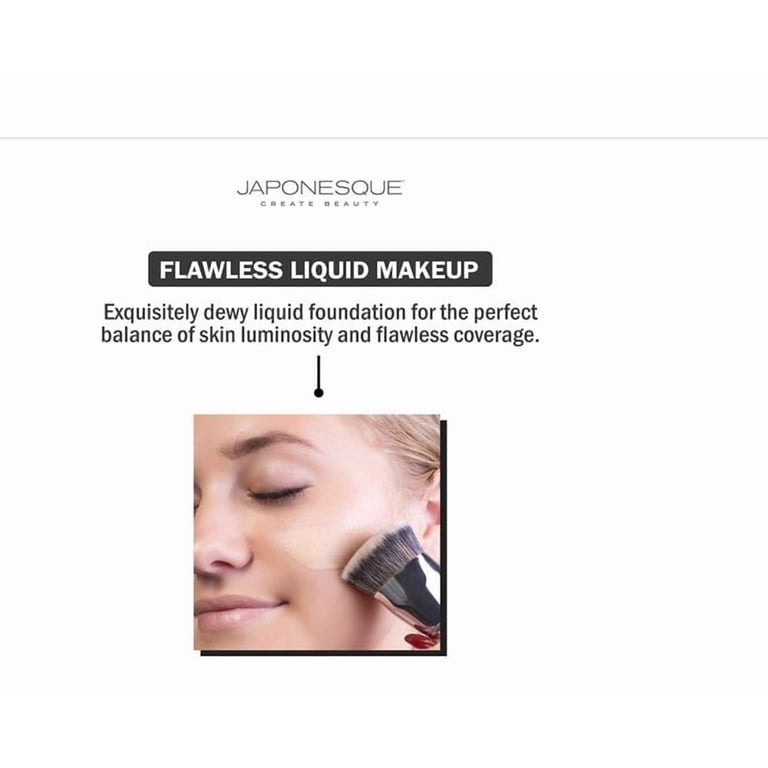 JAPONESQUE Luminous Liquid Foundation, Shade 02 - Walmart.com