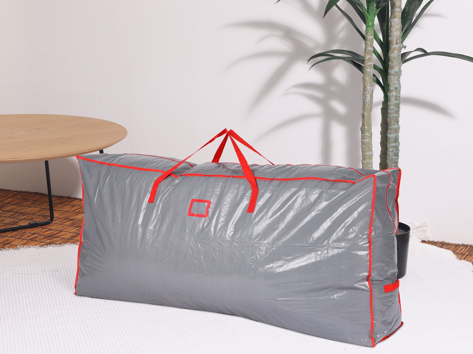 Unique Bargains Foldable Moving Storage Bags for Closet Organizers Gray 65x30x15in