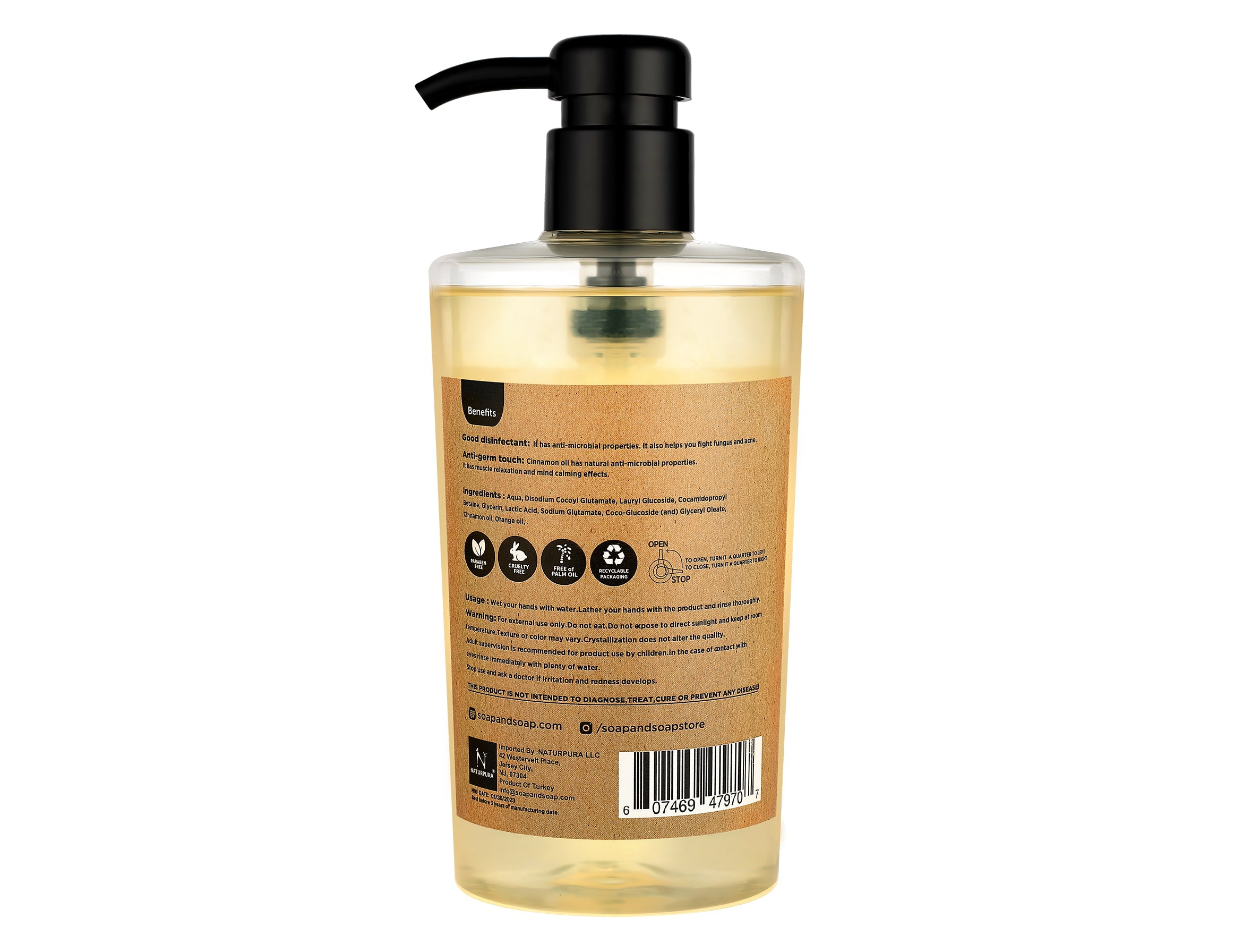 Lavender Liquid Hand Soap 16.9 FL OZ
