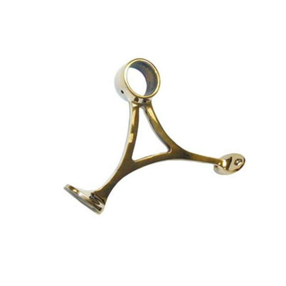 Lavi L00 400 112 1-.50 In. Combination Bracket - Polished Brass