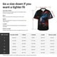thumbnail image 5 of Balery Colorful Betta Fish Camisas hawaianas de manga corta para hombre, camisas playeras de corte holgado, camisas de vacaciones con botones,Medium, 5 of 7