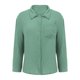 thumbnail image 5 of Top de encaje,Camisa informal de cuello en V para mujer, manga larga, botones y bolsillo, tejido suave, versátil para uso diario, sopatenor, 5 of 9