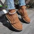 thumbnail image 4 of YOUYEDIAN Womens Orthopedic Shoes Arch Support Non Slip Slip on Golf Shoes Breathable Mesh Stretch House Shoes Comfortable 2026 New Foam Shoes (Brown), 4 of 4