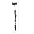 thumbnail image 2 of WEUVEB Bedside Phone Tablet Holder Iron Black 1Set for Using Devices on Desk, 2 of 7