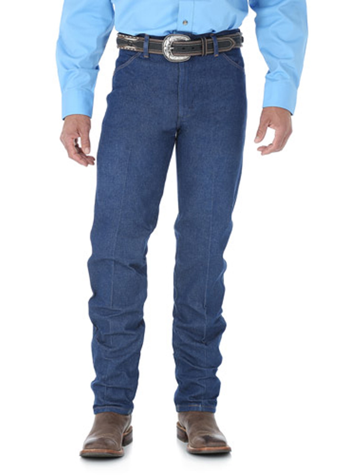 cowboy in wrangler jeans