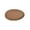 Brown, variant on PRYESS Round Chair Cushion for Barstool, Round Chair Cushion Bar Stool Pad, 40Cm Diameter, 3Cm Thick, Leinen Material, Non-Slip, Machine Washable