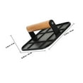thumbnail image 2 of OFFIGAM Aluminium Alloy Burger Press Black Grilling Outdoor Picnic 1Set, 2 of 7