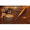 thumbnail image 2 of TITANIUM TIP SOLDERING PICK DELUXE JEWELRY MAKING TOOL REPAIR SOLDER GOLD SILVER, 2 of 11