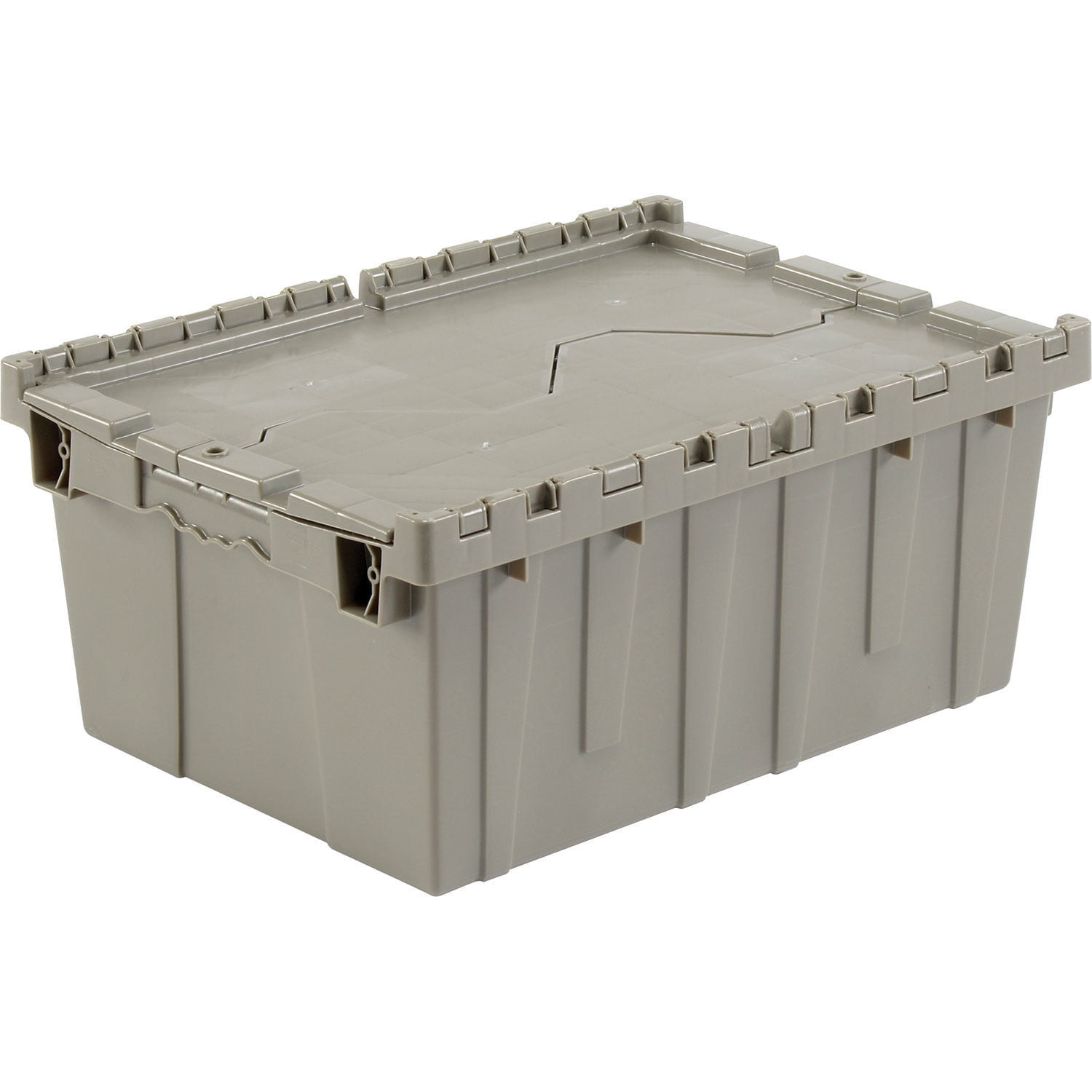 Distribution Container DC2115-17 With Hinged Lid 21-7/8x15-1/4x17-1/4 Red 